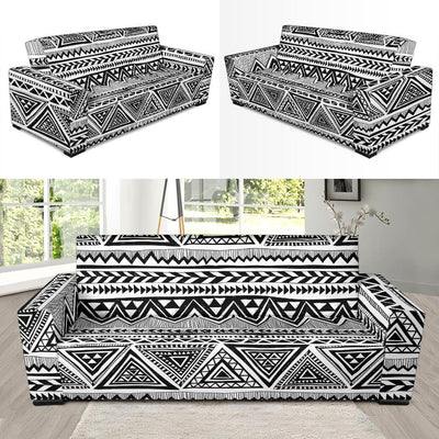 Draw Tribal Aztec Sofa Slipcover-JORJUNE.COM