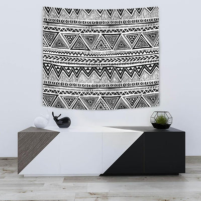 Draw Tribal Aztec Tapestry