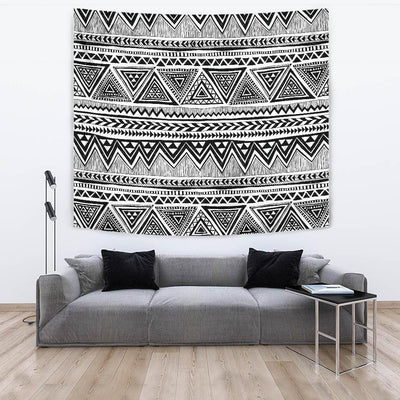 Draw Tribal Aztec Tapestry