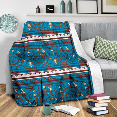 Dream Catcher Aztec Fleece Blanket