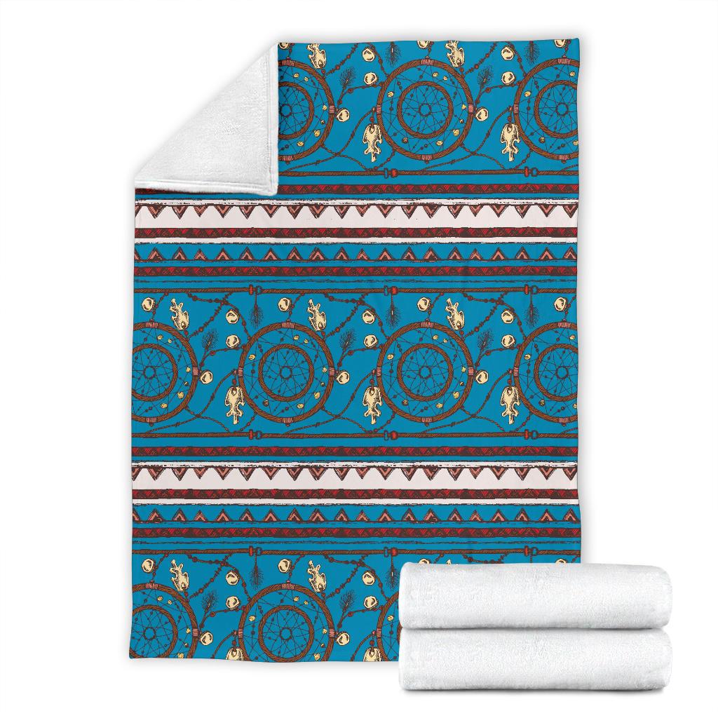 Dream Catcher Aztec Fleece Blanket