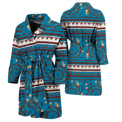 Dream Catcher Aztec Men Bath Robe