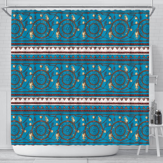 Dream Catcher Aztec Shower Curtain