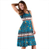 Dream Catcher Aztec Sleeveless Mini Dress