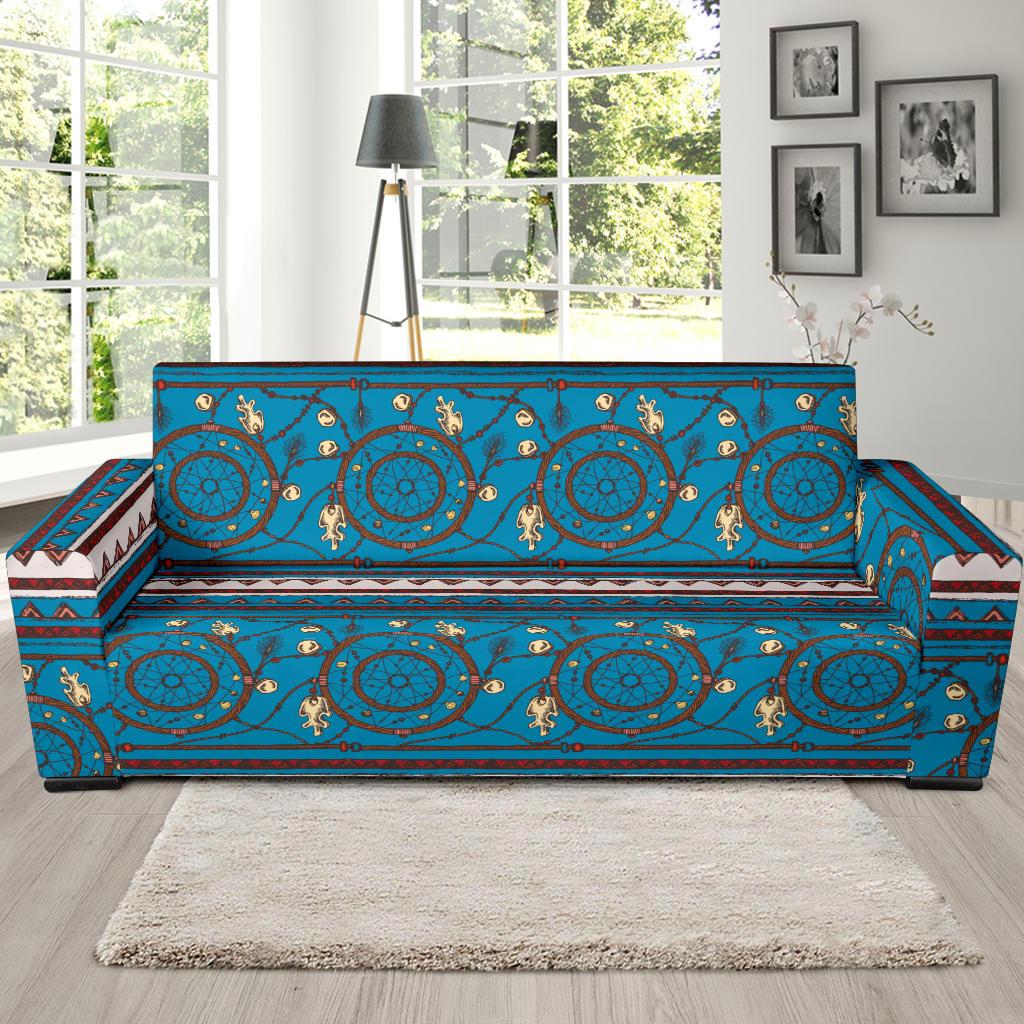 Dream catcher aztec Sofa Slipcover-JORJUNE.COM