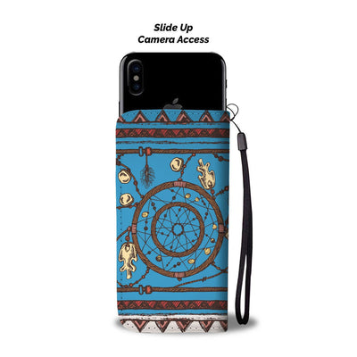 Dream catcher aztec Wallet Phone case