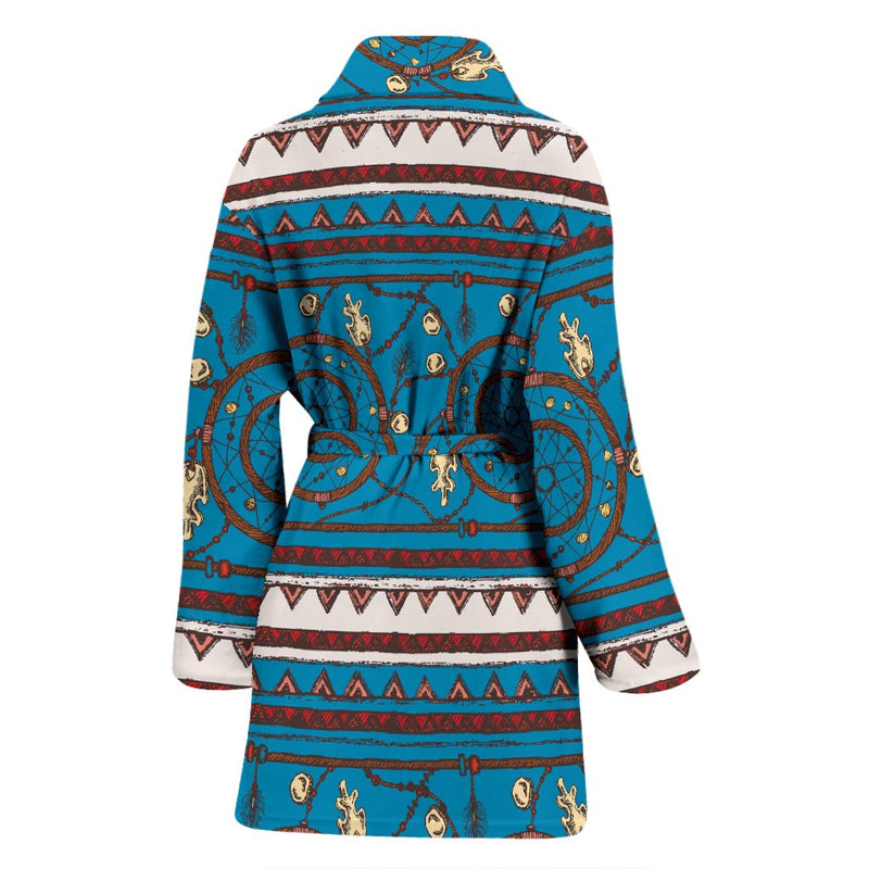 Dream catcher aztec Women Bath Robe