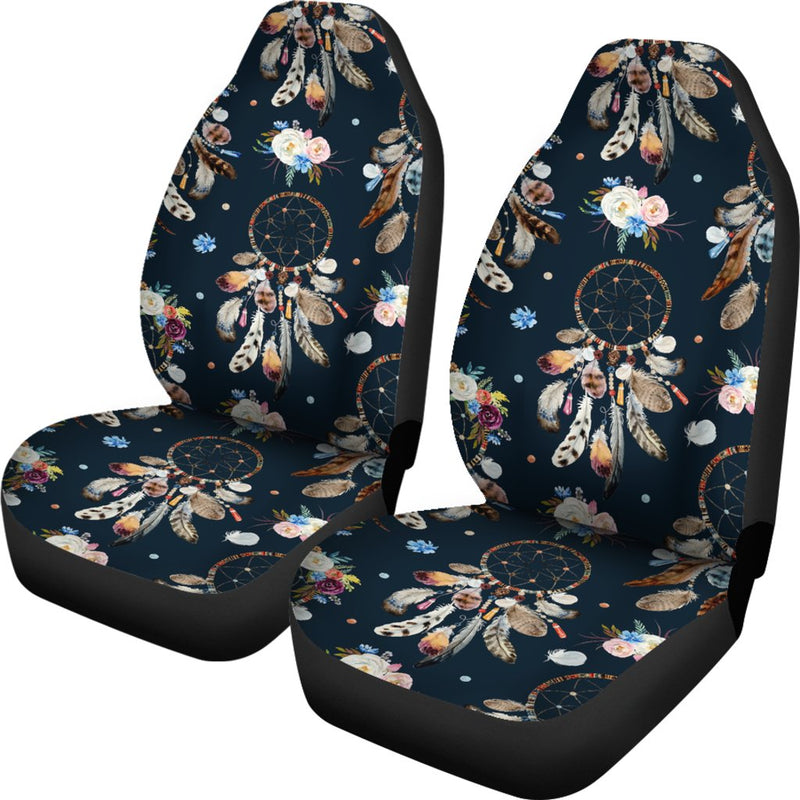 Dream Catcher Boho Floral Style Universal Fit Car Seat Covers