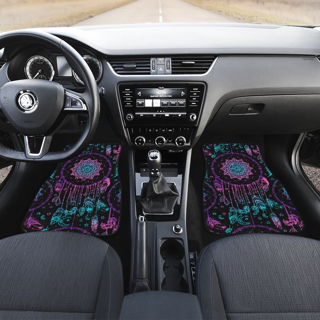Dream catcher boho mandala Car Floor Mats