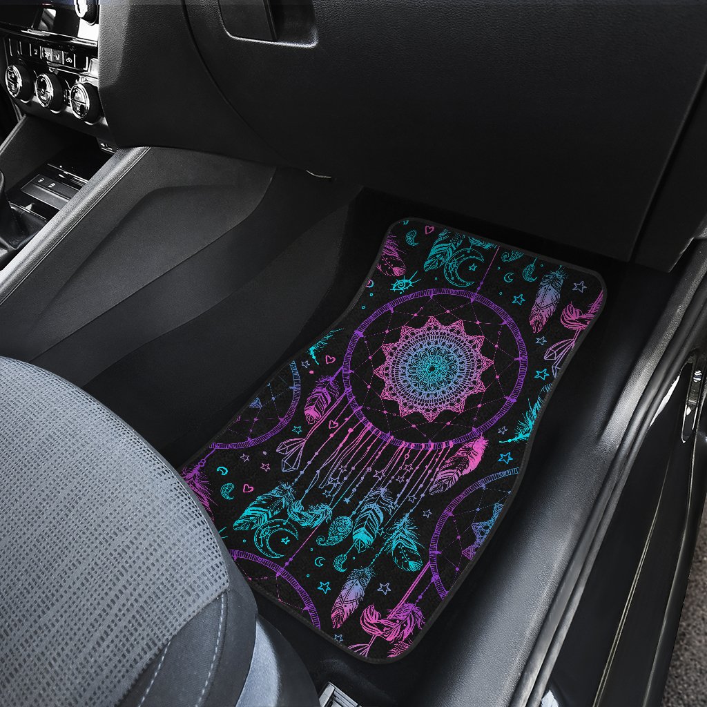 Dream catcher boho mandala Car Floor Mats