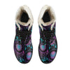 Dream Catcher Boho Mandala Faux Fur Leather Boots