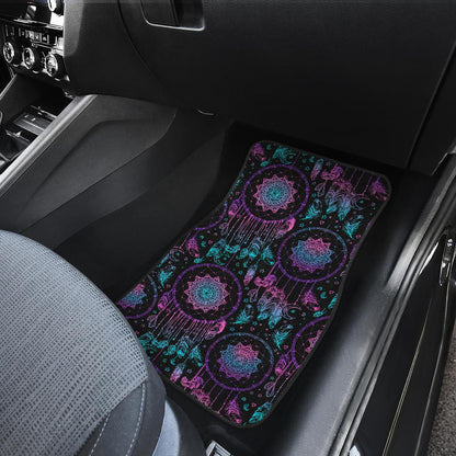 Dream catcher boho mandala Front and Back Car Floor Mats