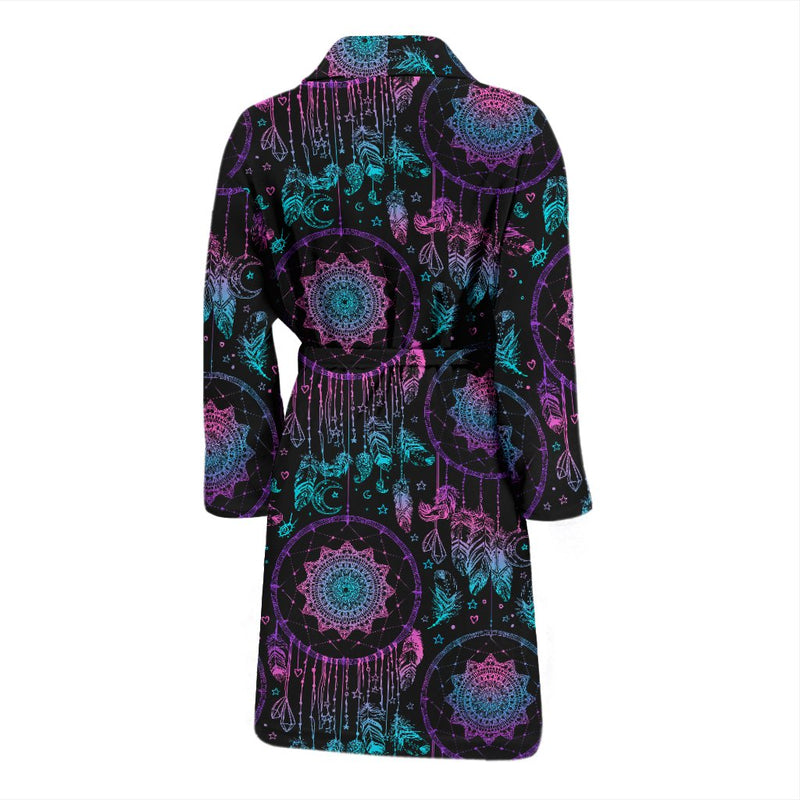 Dream Catcher Boho Mandala Men Bath Robe