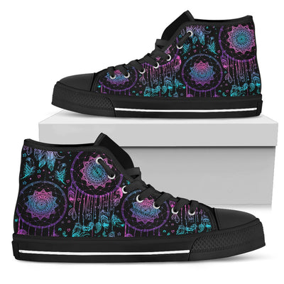 Dream catcher boho mandala Men High Top Shoes