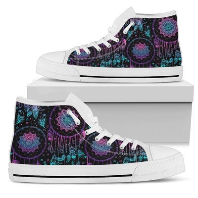 Dream catcher boho mandala Men High Top Shoes