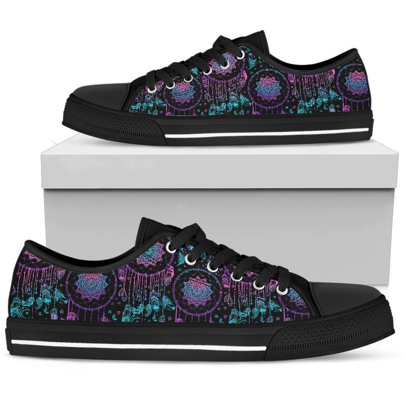 Dream catcher boho mandala Men Low Top Shoes