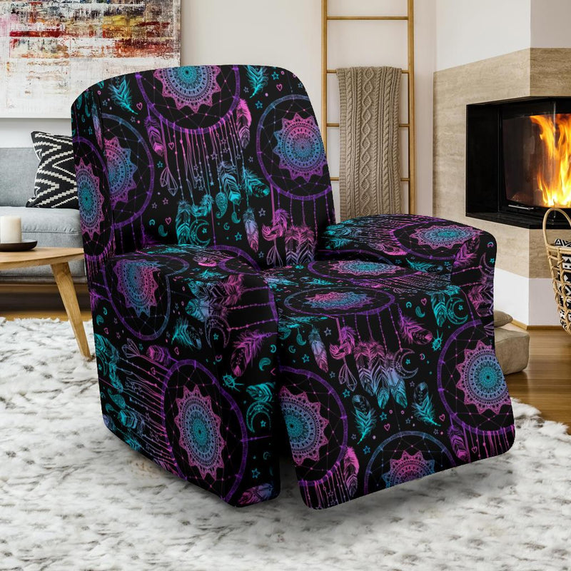 Dream catcher boho mandala Recliner Slipcover-JORJUNE.COM