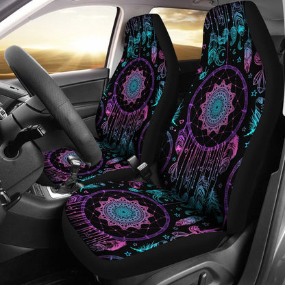 Dream catcher boho mandala Universal Fit Car Seat Covers