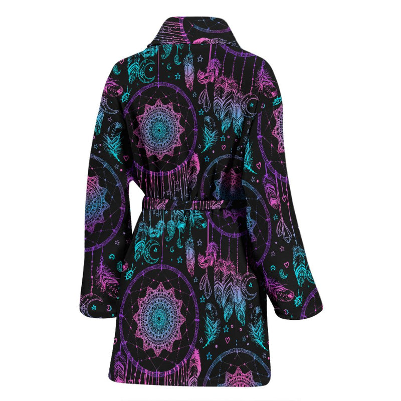 Dream catcher boho mandala Women Bath Robe