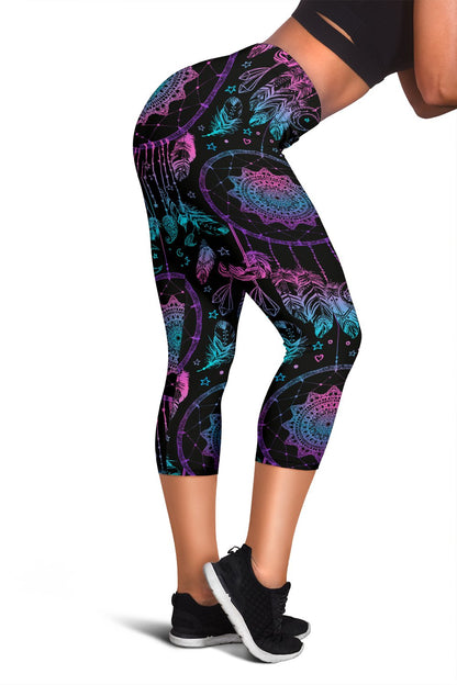 Dream Catcher Boho Mandala Women Capris