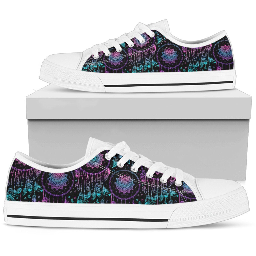 Dream catcher boho mandala Women Low Top Shoes