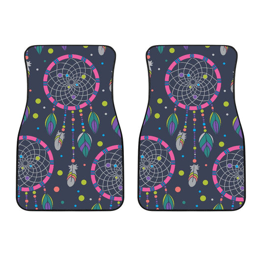 Dream catcher color dot Car Floor Mats