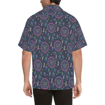 Dream catcher color dot Men Hawaiian Shirt
