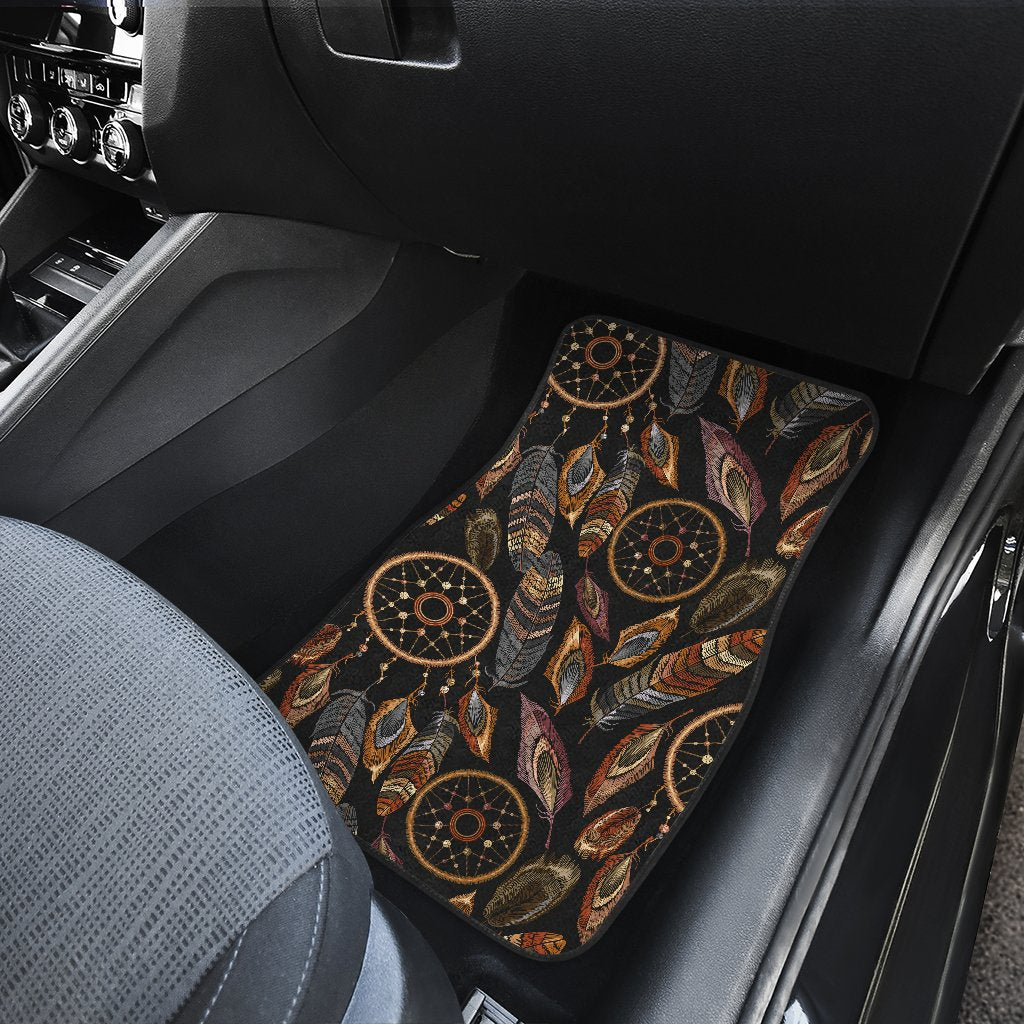 Dream catcher embroidered style Car Floor Mats