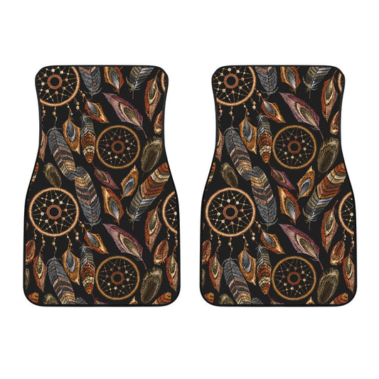 Dream catcher embroidered style Car Floor Mats