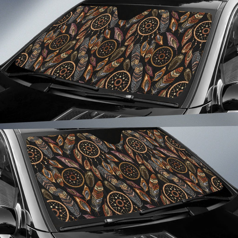 Dream Catcher Embroidered Style Car Sun Shade-JorJune