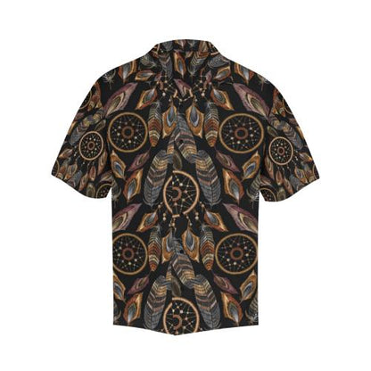 Dream catcher embroidered style Men Hawaiian Shirt