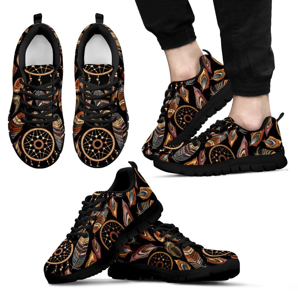 Dream catcher embroidered style Men Sneakers