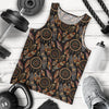 Dream catcher embroidered style Men Tank Top