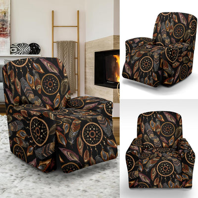 Dream catcher embroidered style Recliner Slipcover-JORJUNE.COM