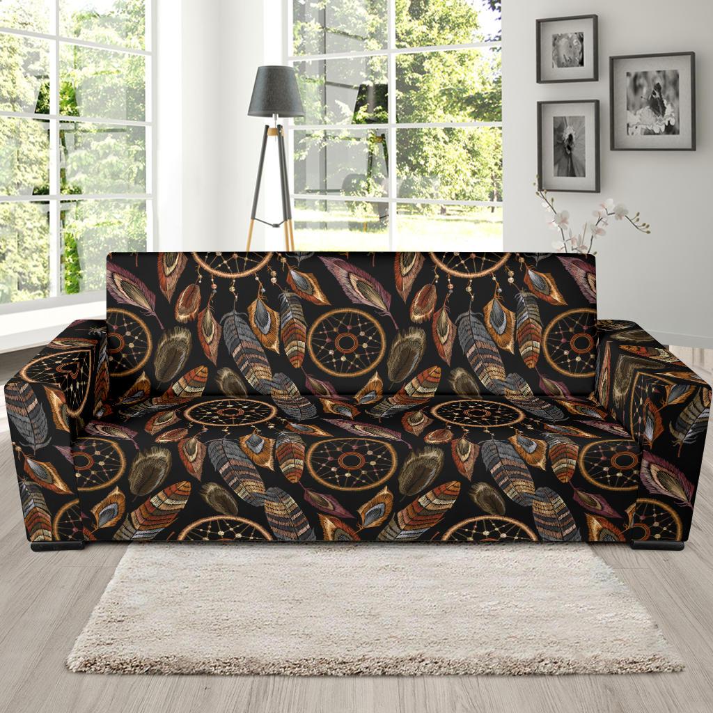 Dream catcher embroidered style Sofa Slipcover-JORJUNE.COM