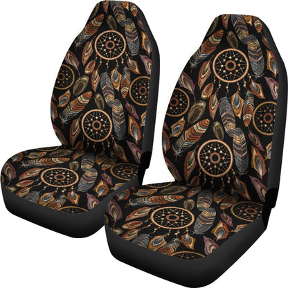 Dream catcher embroidered style Universal Fit Car Seat Covers