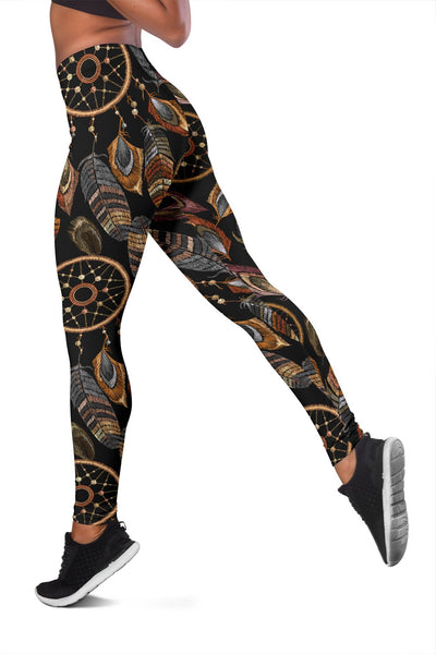 Dream Catcher Embroidered Style Women Leggings