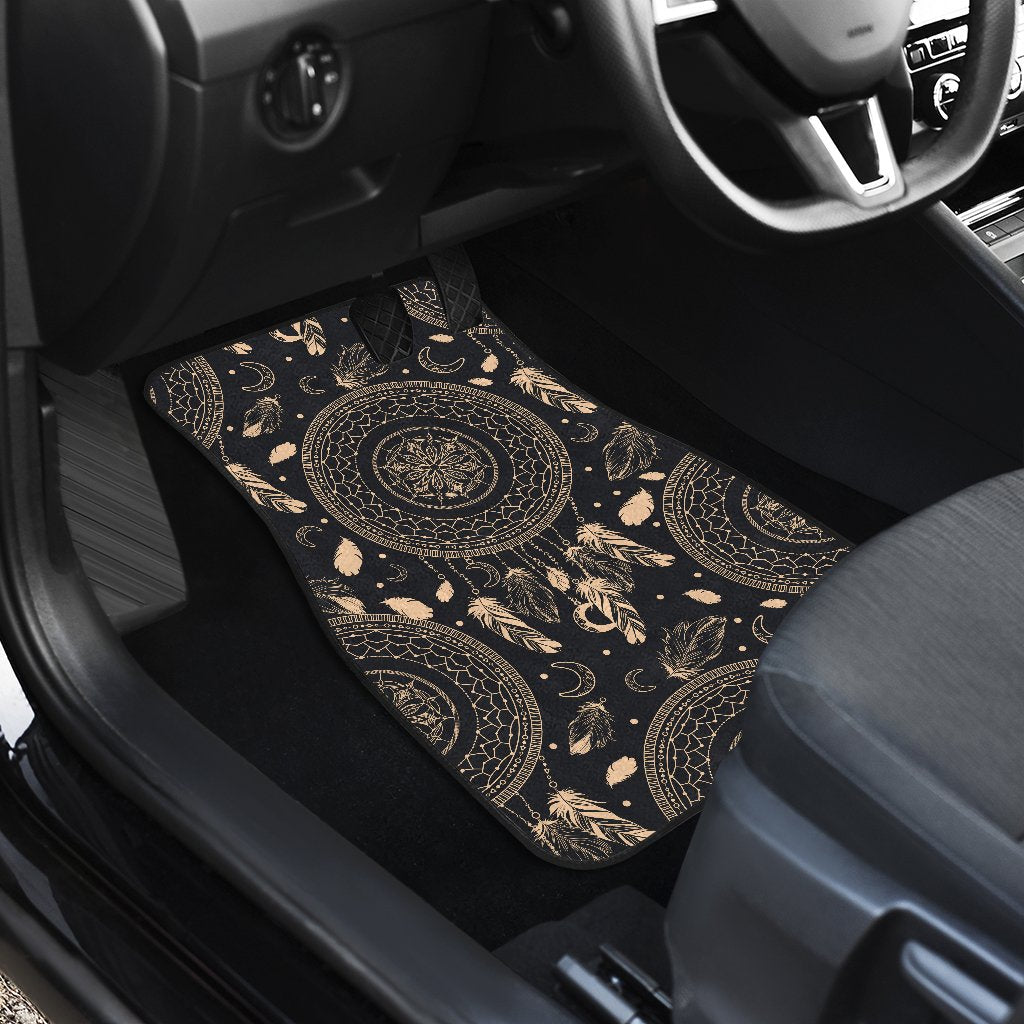 Dream Catcher Mandala Boho Moon Car Floor Mats