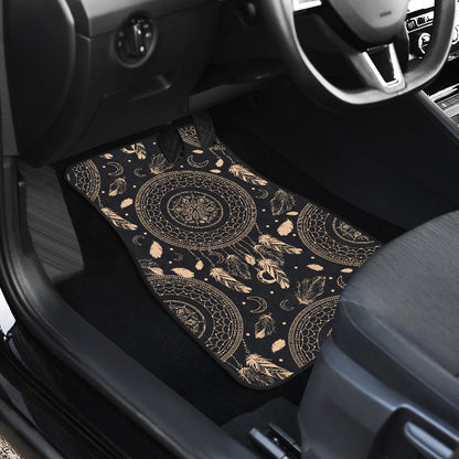 Dream Catcher Mandala Boho Moon Car Floor Mats