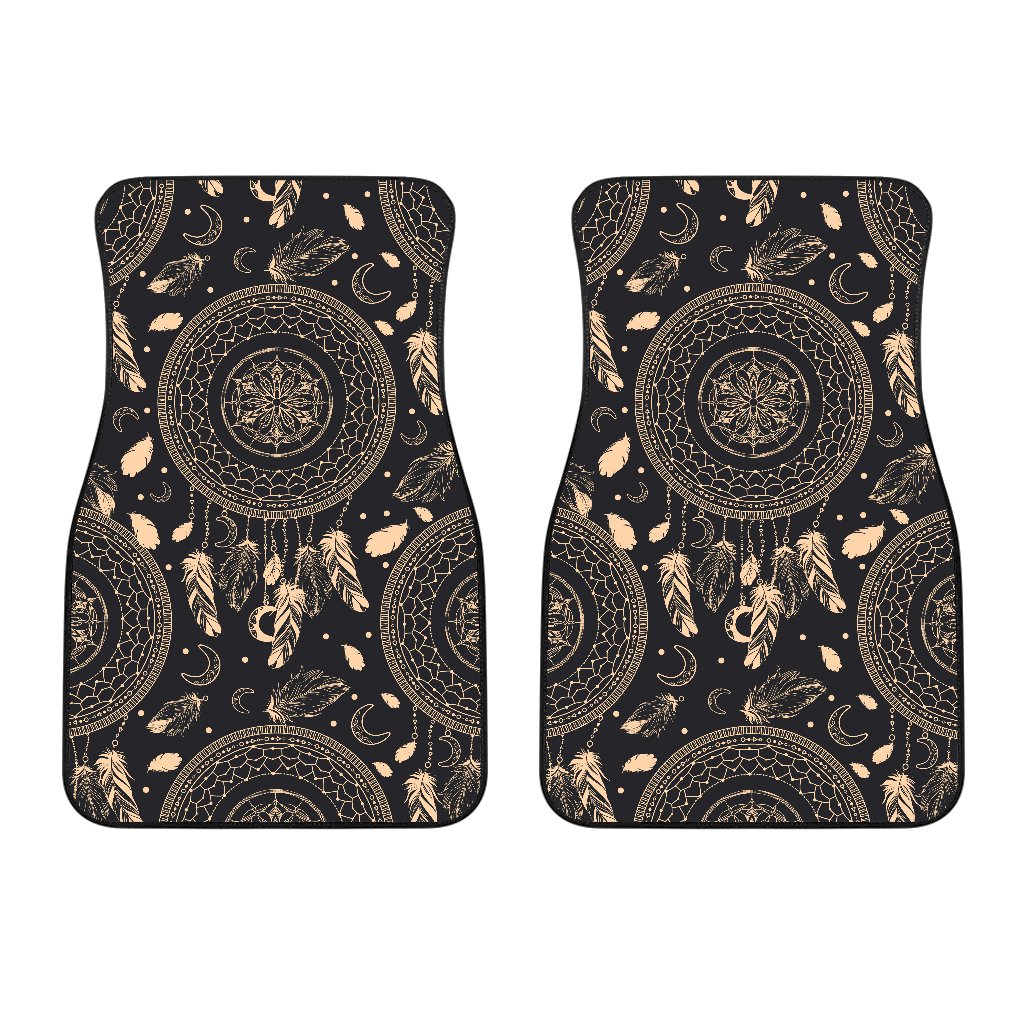 Dream Catcher Mandala Boho Moon Car Floor Mats