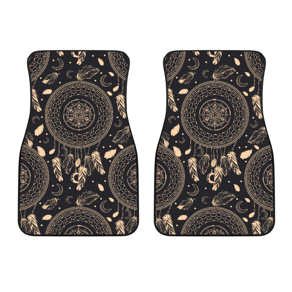 Dream Catcher Mandala Boho Moon Car Floor Mats