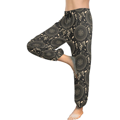 Dream Catcher Mandala Boho Moon Harem Pants