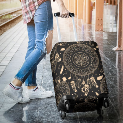 Dream Catcher Mandala Boho Moon Luggage Cover Protector