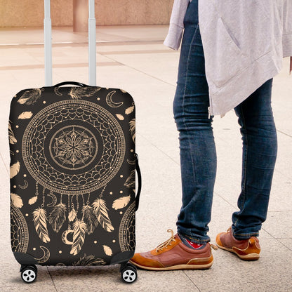 Dream Catcher Mandala Boho Moon Luggage Cover Protector