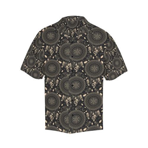 Dream Catcher Mandala Boho Moon Men Hawaiian Shirt