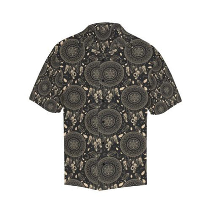 Dream Catcher Mandala Boho Moon Men Hawaiian Shirt