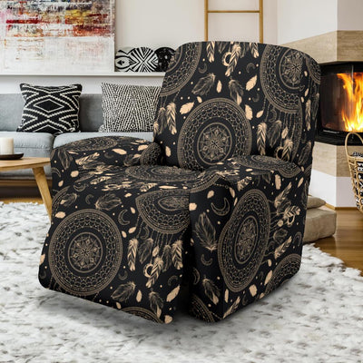 Dream Catcher Mandala Boho Moon Recliner Slipcover-JORJUNE.COM