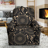 Dream Catcher Mandala Boho Moon Recliner Slipcover-JORJUNE.COM