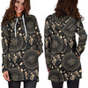 Dream Catcher Mandala Boho Moon Women Hoodie Dress