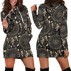 Dream Catcher Mandala Boho Moon Women Hoodie Dress